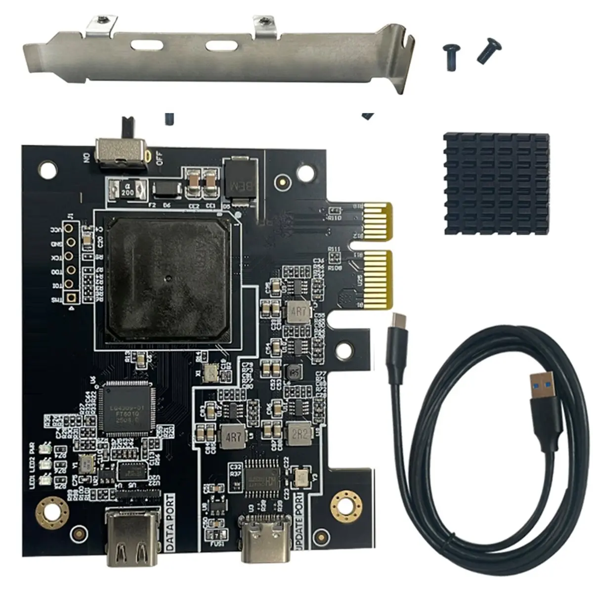 AA80 Cap DMA 75t Card: FPGA DMA Board for Kmbox Makcu Video Blender, High Performance Direct Memory Access PCIe Card