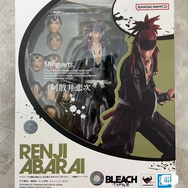 

In Stock Bandai S.H.Figuarts Bleach Renji Abarai SHF Animation Character Model Action Figure Toy Collection Gift