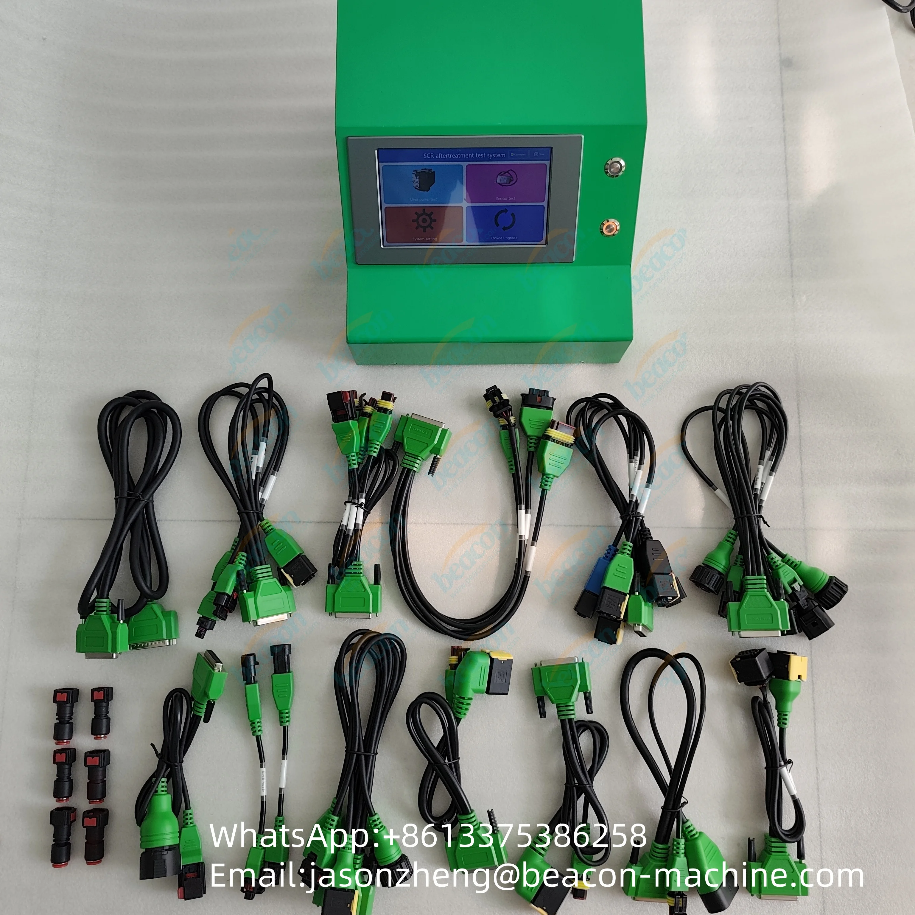 SCR803 Nox Sensor Urea Pump Tester Dosing Doser Pump Testing Machine for Bosch 2.2/6.5 Ecofit Tenneco Albonair BS4/BS6