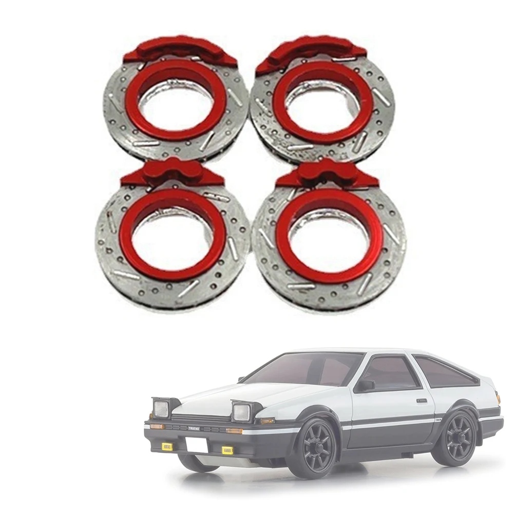 Metal Brake Disc Caliper for Kyosho MINI-Z Mini Z MA020 MA030 FWD AWD MINI-Q8 1/28 RC Car Upgrade Parts Accessories