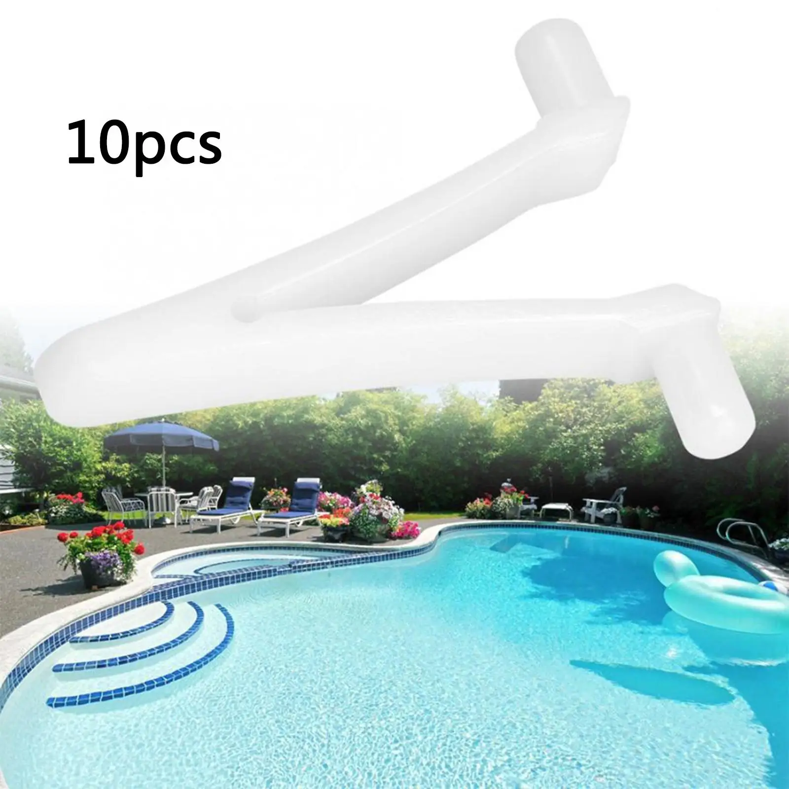 10pcs Butterfly s Pool Butterfly Clip Pool Accessory for Vacuum Head for Swimming Pool