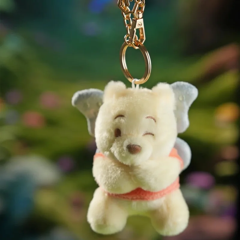 Disney Winnie de Poeh Anime Stripfiguren Pluche Sleutelhanger Leuke Roo En Knorretje Poppen Knuffels voor Kinderen Verjaardagscadeautjes