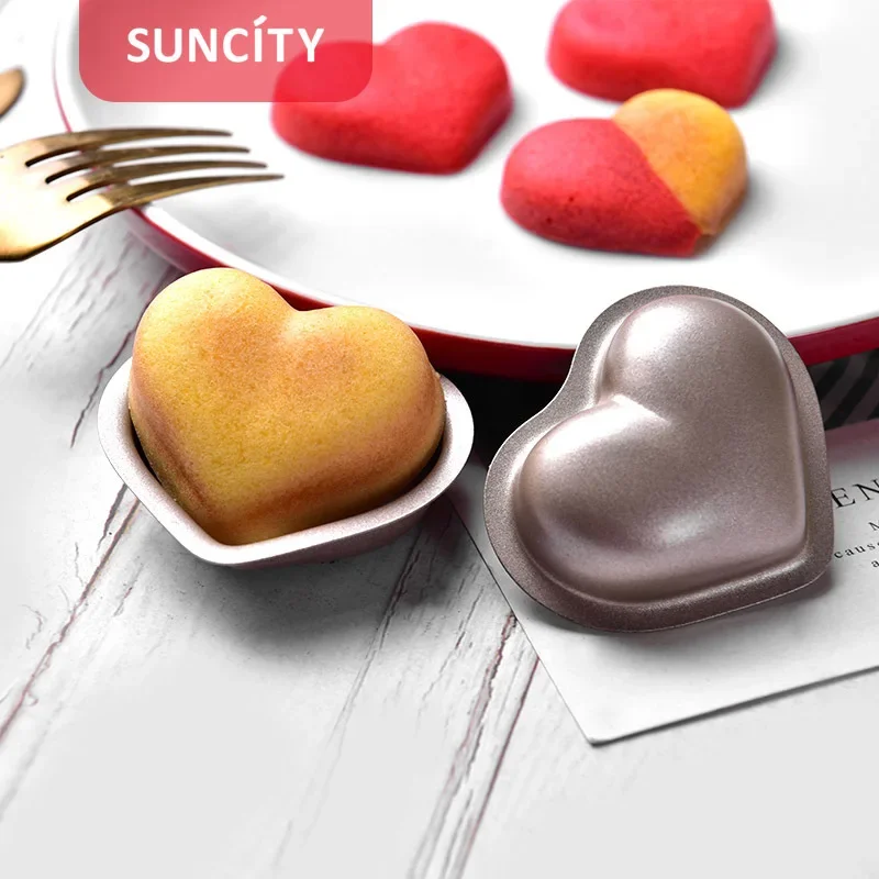 

DIY Heart Silicone Cookie Cutter Mould Biscuit Mold Fondant Pastry Cake Decorating Baking Tools Kitchen Bakeware reposteria Cake