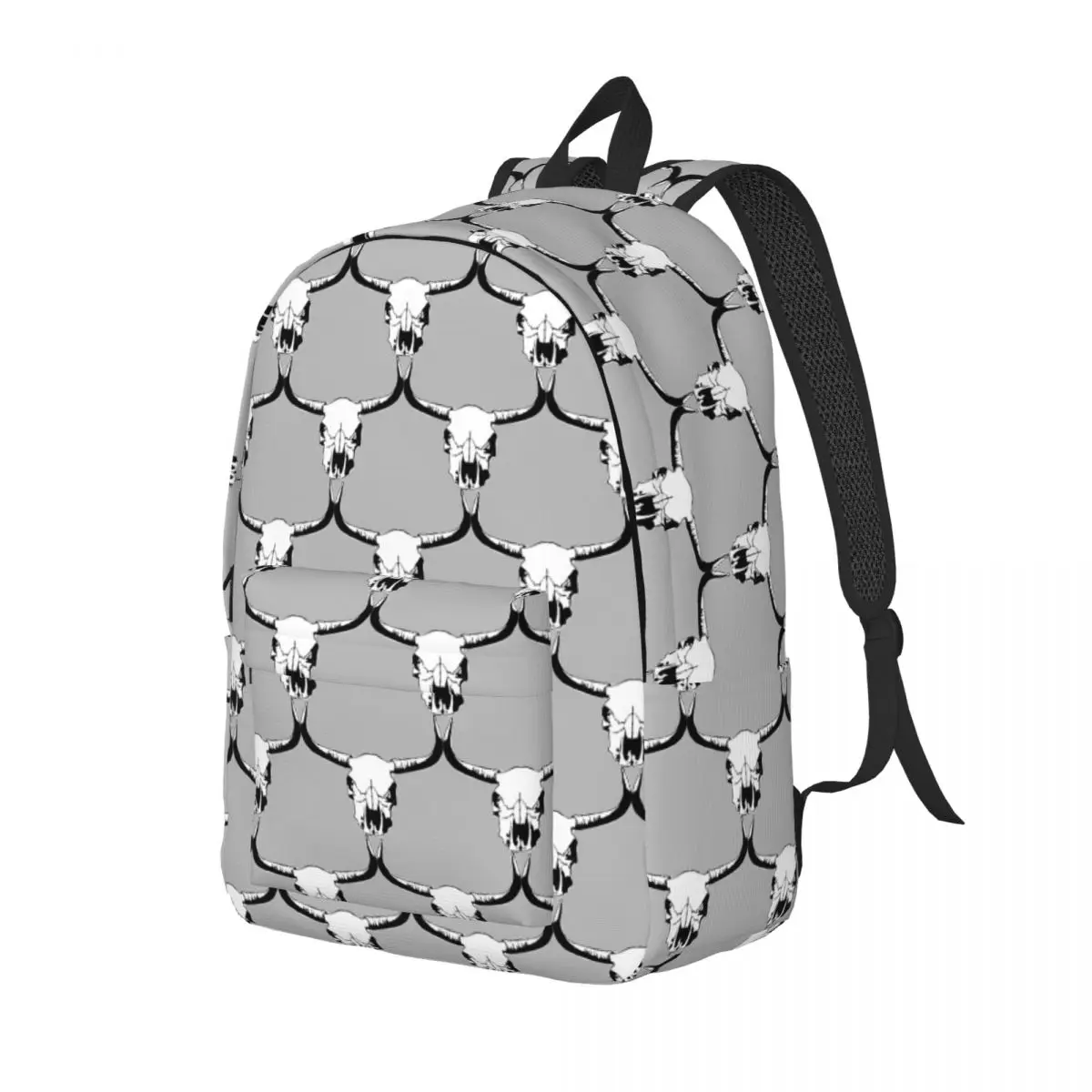 

Cattle Skull Student Backpack School Bag Hiking Travel Daypack for Boys Girls Fashion Bookbag Shoulder Bags