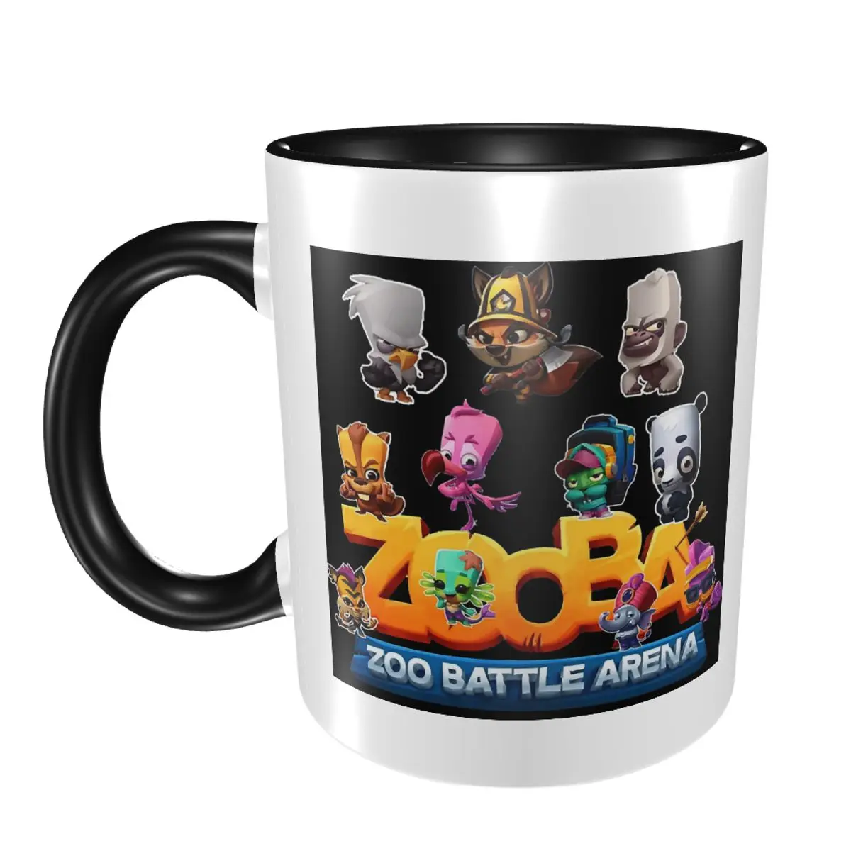

Great Model Zooba Battle Arena Gift Music Fans Mug Funny Ceramic Coffee Cups Tea Mugs Milk Cup Drinkware Gift for Woman Man