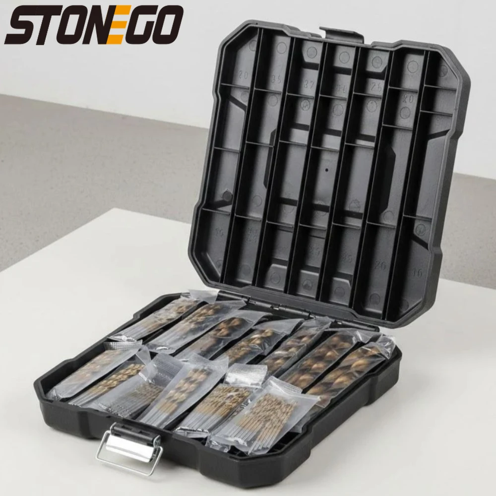 

Набор из 99 сверл с титановым покрытием и прямым хвостовиком, высокоскоростные стальные сверла для деревообработки