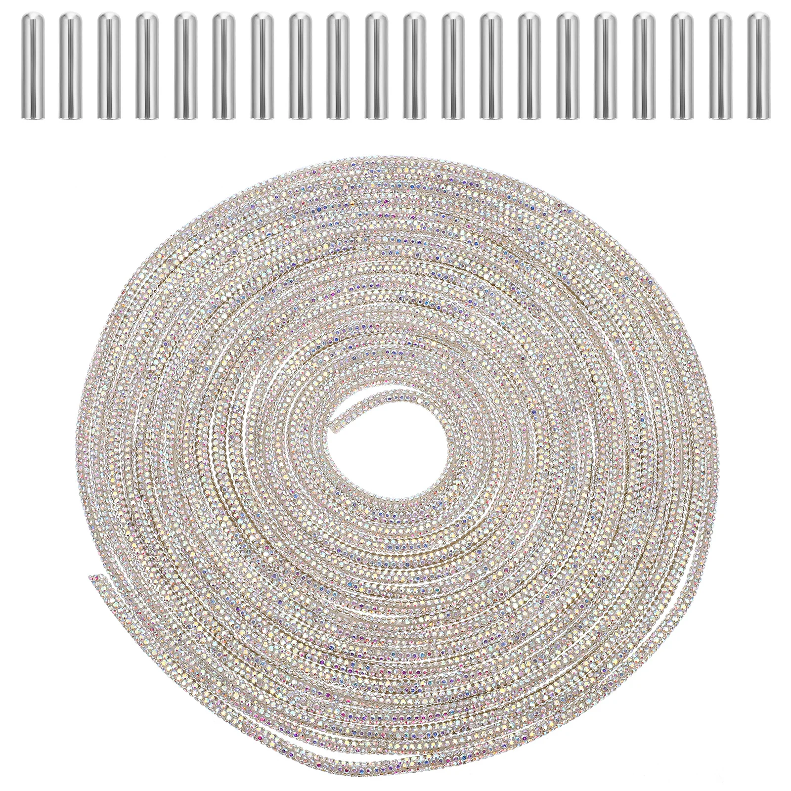 

1Set Rhinestone Shoelaces Flat Multi-Purpose Decorative Shoe Laces DIY Replacement for Basketball Shoes Clothing Accessories