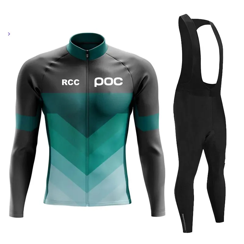 

2025 New Summer Long-Sleeved Cycling Jersey Men's set Breathable Quick-Drying Cycling Jersey Outdoor Mountain Road Sports suit