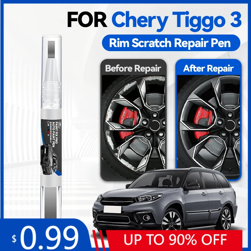 

Карандаш-корректор для колесных дисков Chirey Chery Tiggo 3, для ремонта автомобильной краски, удаления царапин, аксессуары для авто, белый