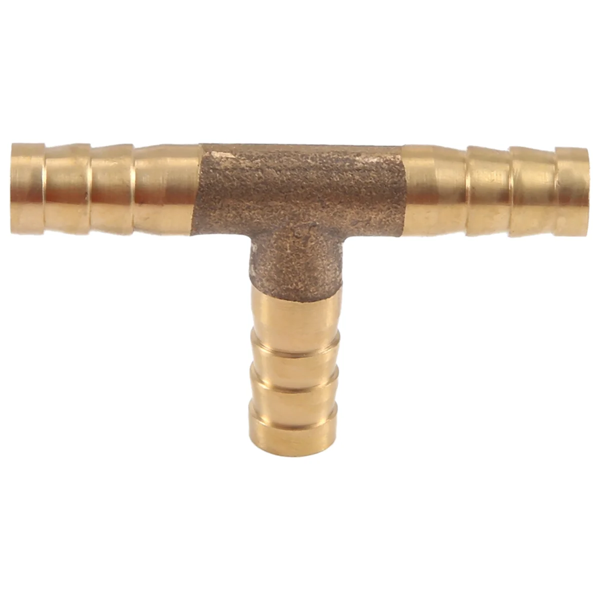 Conector de tubo de unión de manguera de gasolina, agua, combustible, aire, forma de T, 8mm