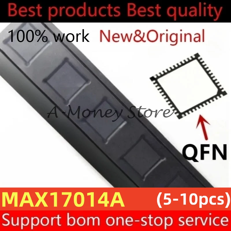 

(5-10pcs)MAX17014A MAX17014 17014A MAX17014AETM+ QFN-48