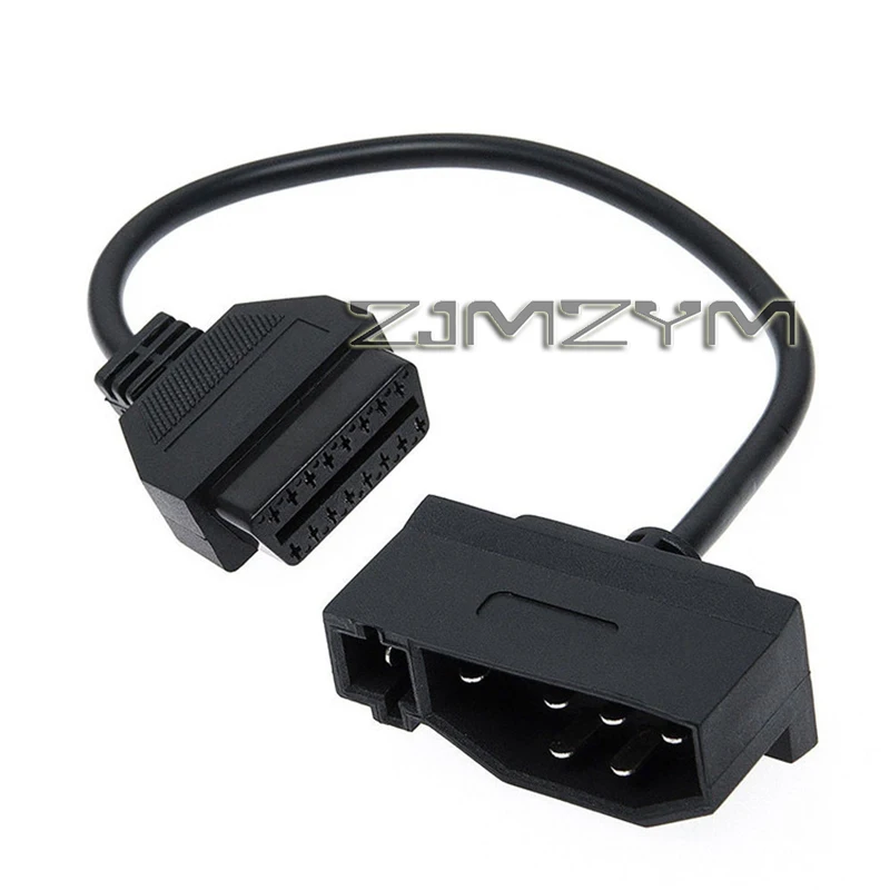 1Pc OBD2 Cable for Ford OBD Connector 7-pin OBD1 to OBD2 Converter Adapter Cable Scanner Automatic Diagnostic Connector Tools