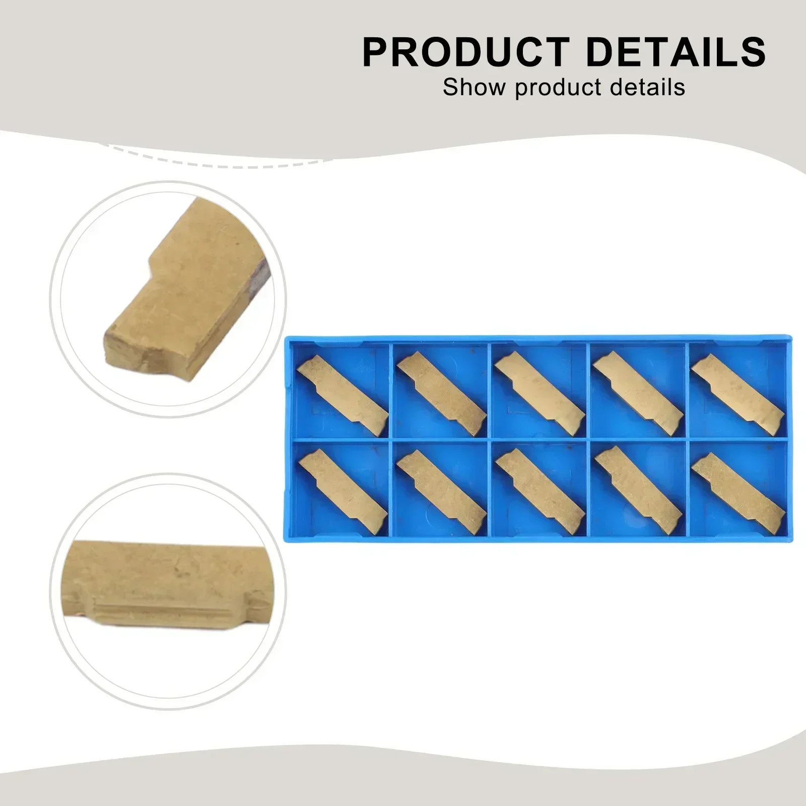

MGMN300-M PC9030 CNC Lathe Tool Carbide Insert Cut-off Tool For Grooving For MGEHR/MGIVR Internal Turning Tool