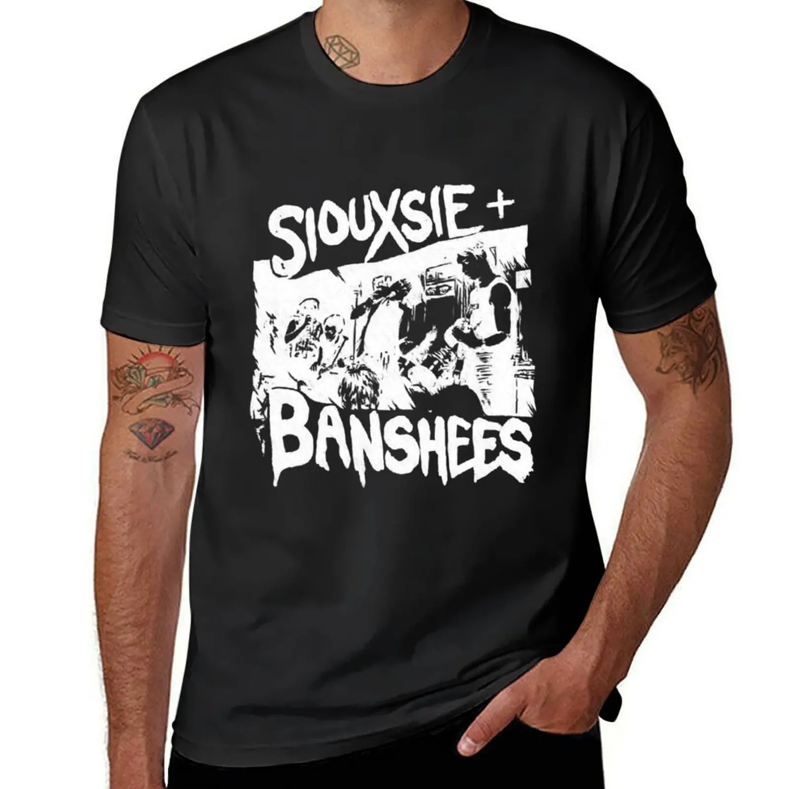 Siouxsie And The Banshees T-Shirt funnys sports fans sweat anime Men's t-shirt