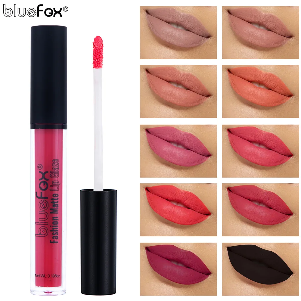 Velvet lipstick women fade lip lines Colored lip essence moisturizes spring and summer matte mist face light matte lipstick