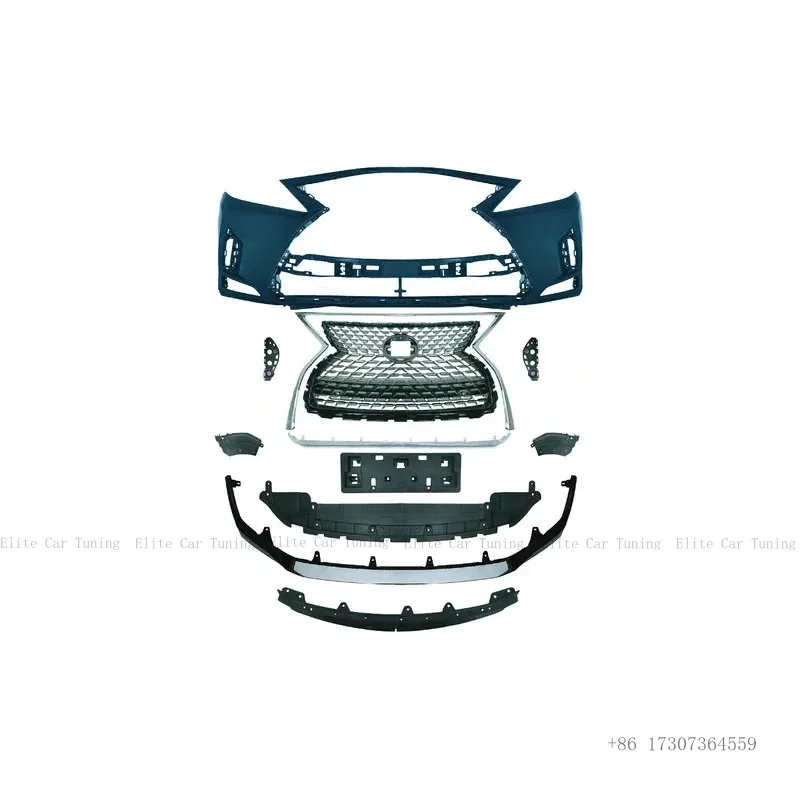 

Комплект для переоборудования переднего бампера автомобиля для RX270 350 450h 2009-2015: Обновление до стиля 2019+ (Автомобильные кузовные комплекты)