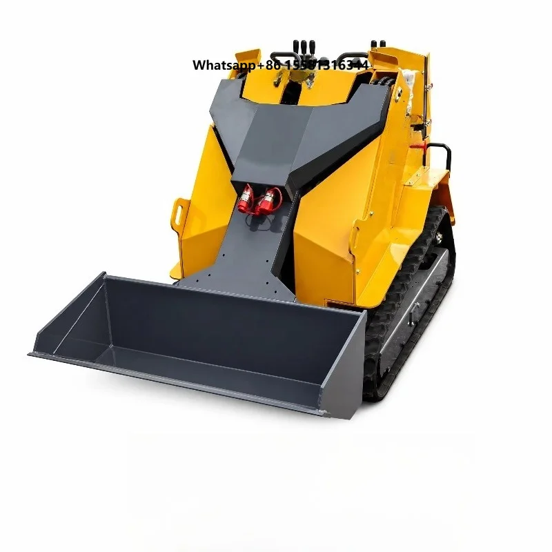 Mini Skid Steer Loader T390 Track Loader for Gardening Excavation Agriculture Snow Removal Job Site