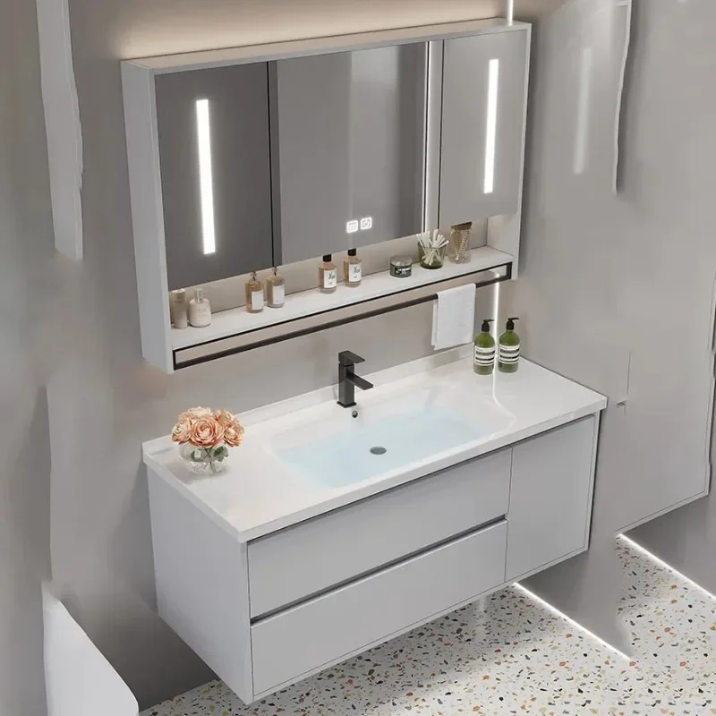 Vanity Washbasin Bathroom Cabinet Toilet Display Bathroom Cabinet Shelf Toilet Gadgets Archivadores Hotel Furniture Decorations