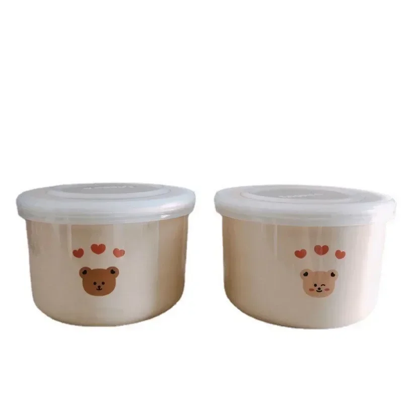 Ceramic Bowls for Infants & Toddlers Cute Baby Eating Ceramic Bowls Fresh Sealed Children's Feeding Tableware