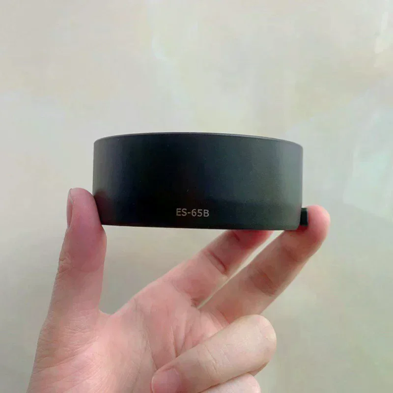 Accessory Es65b Lens Hood Sunshade Replace Es-65b for Rf 50mm F1.8 Stm , 50 Mm F/1.8 Practi