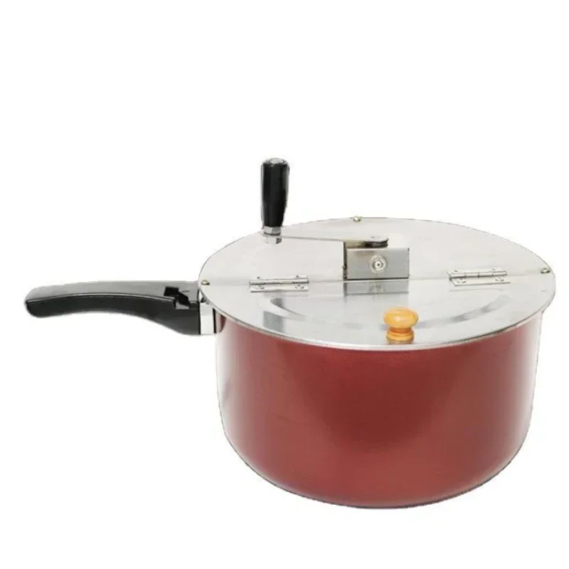 

Commercial hand popcorn machine household electric dual purpose spherical butterfly popcorn pan small size