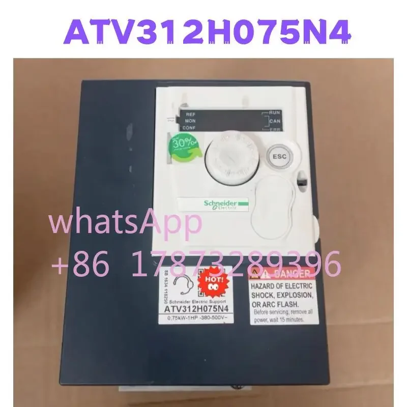 

Second-hand ATV312H075N4 Frequency Converter Tested OK