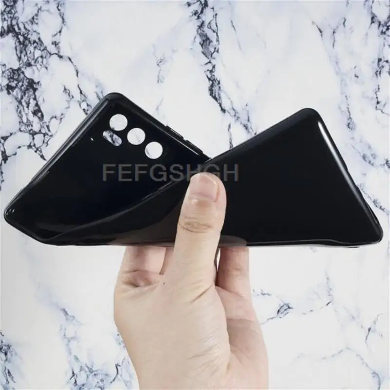 Anti-knock Soft TPU Phone Case For Cubot P50 2022 Silicone Cover Bumper Tempered Glass For Cubot P50