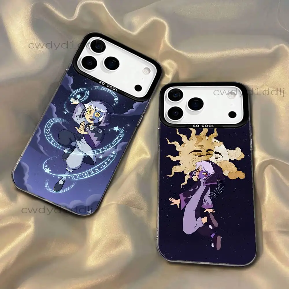 

Collector The O-Owl House TOH Phone Case For iPhone 17,16,15,14,13,12,11,X,8,7,Pro,Max,Plus,SE4,Air,Mini IMD Gray Hard Matte