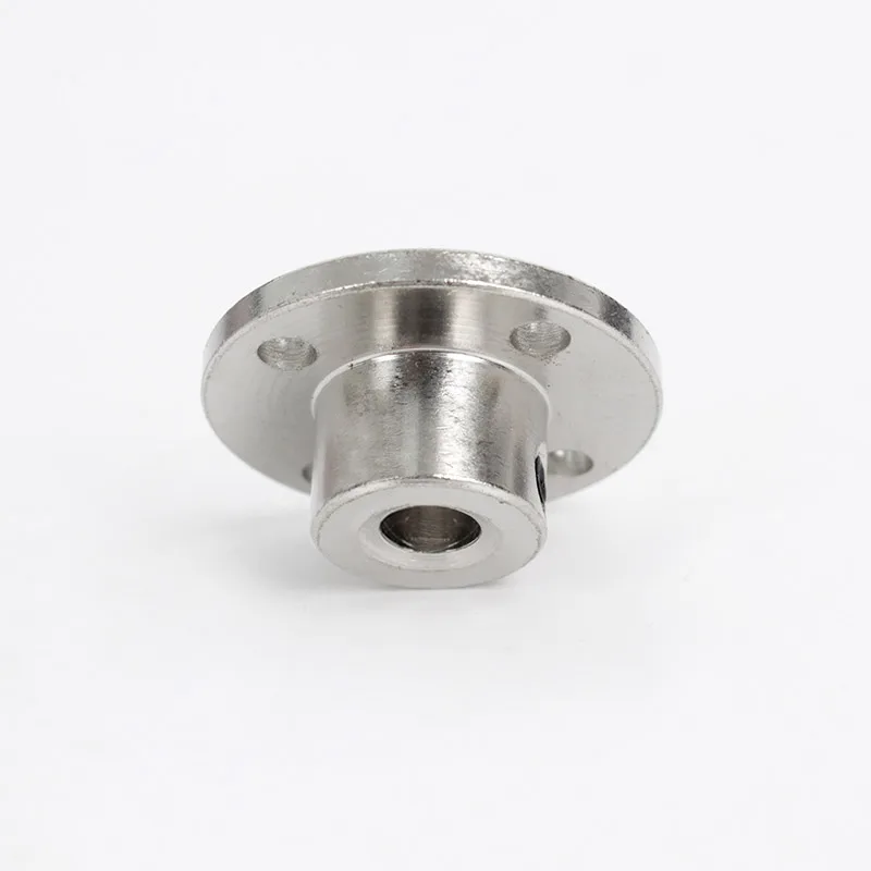 2/3/3.17/4/5/6/6.35/7/8/10/11/12/14mm Rigid Flange Coupling Motor Guide Shaft Coupler Connector With Jackscrew