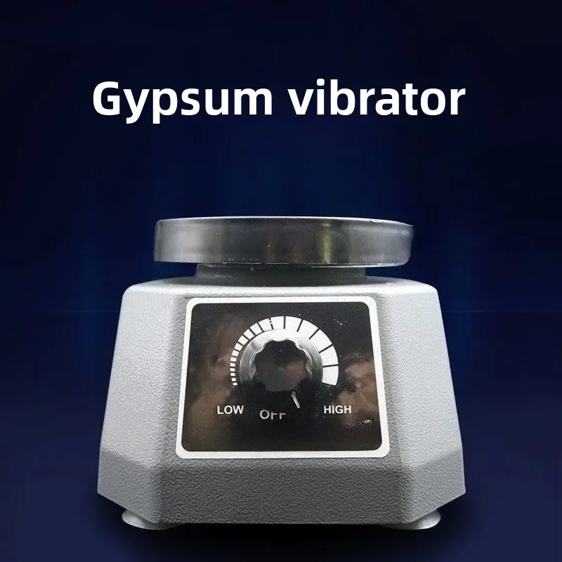 Round Shaker Plaster Vibrator Plate 110V/220V Lab Vibrator Dental Equipment Machine Variable Intensity Shaker Adjust Speed