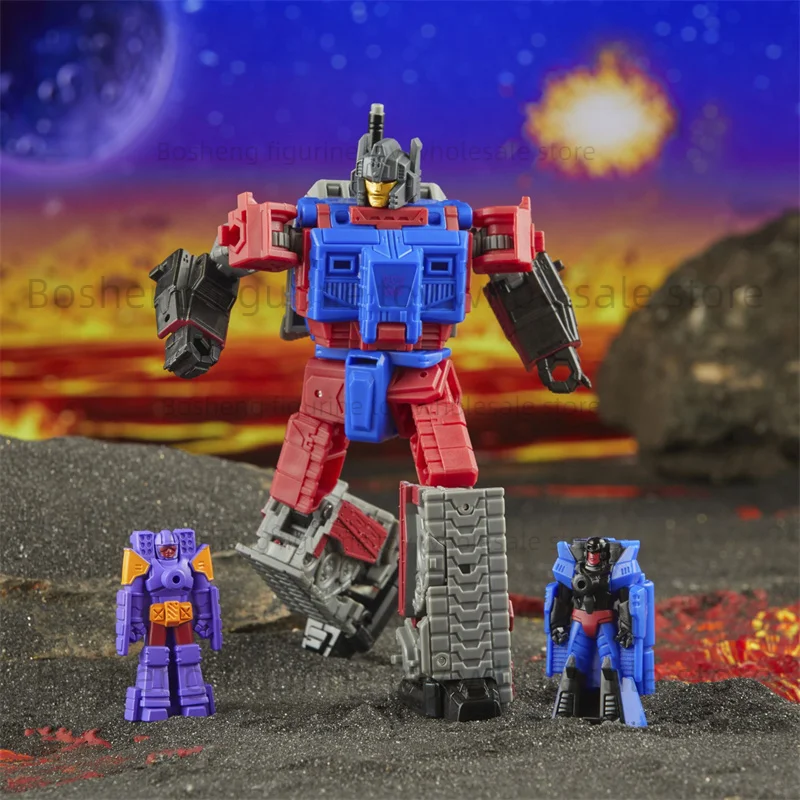 Hasbro Legacy United Deluxe Class G1 Universe Quake figura de acción coleccionable modelo niño regalo de cumpleaños Original F8536