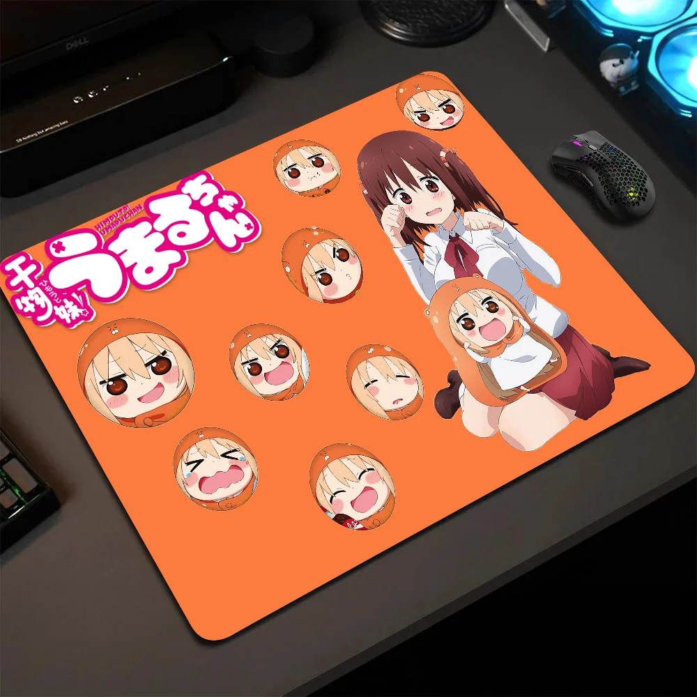 

Anime Himouto! Umaru-chan Mousepad Small LockEdge Mouse Pad For Gamers Computer Desk Pad Anti-slip Rubber