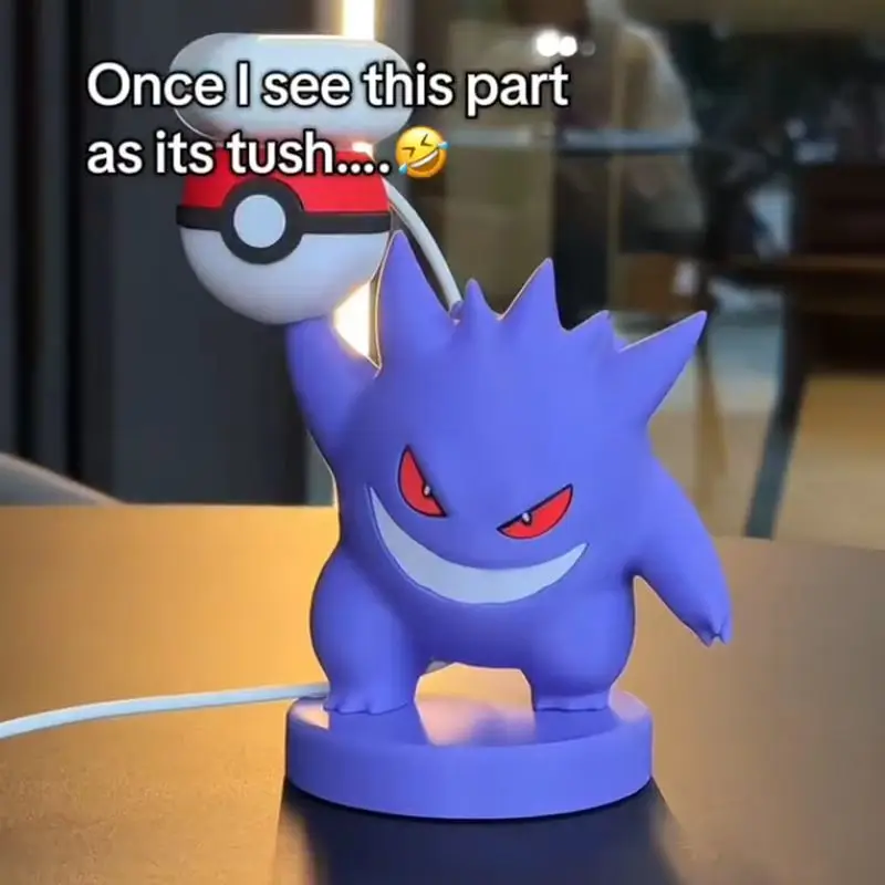 3D Printed Anime Style Watch Charger Stand Universal Smart Watch Charging Dock Holder For Apple Watch Hua Mi Watch Desktop Brack