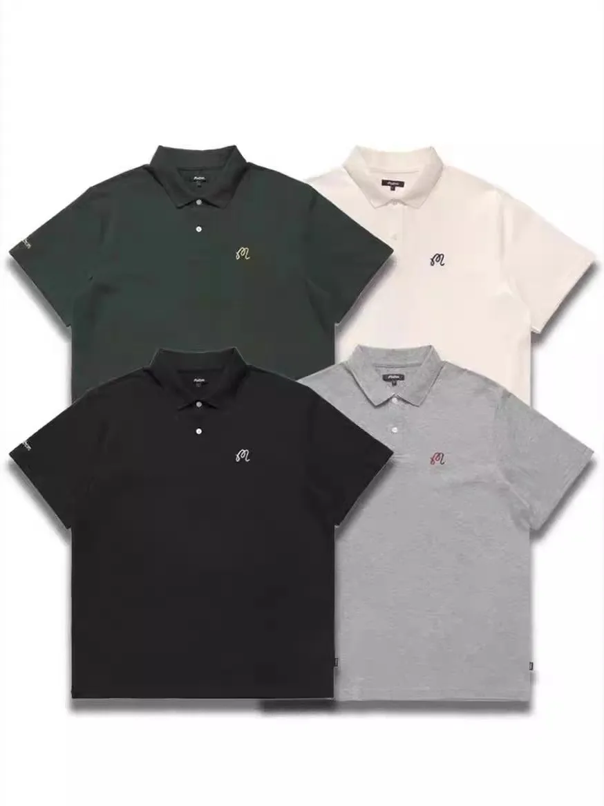 lightweight-breathable-golf-shirt-short-sleeve-men's-outdoor-sports-fashion-versatile-comfortable-spring-summer-golf-uni