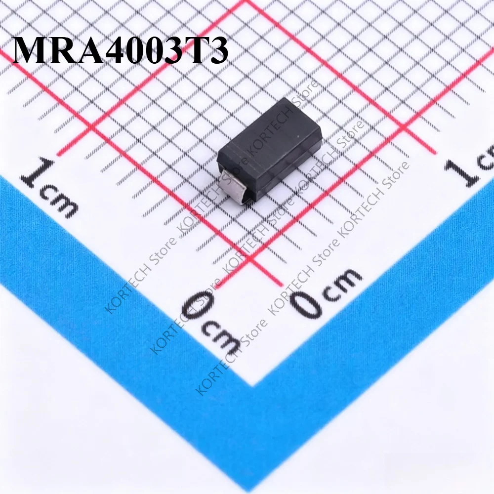 50PCS/Lot MRA4003T3 MRA4003T Screen printing R13 Diode 300V 1A rectifier diode Best quality