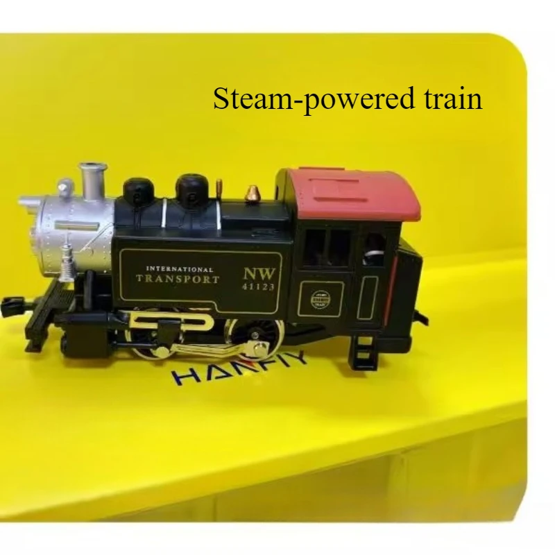 HO Maßstab 1/87 Zugmodell-Set 66100 mit Lokomotivwagen und Gleisbasis, geeignet für Erwachsene und Kinder, perfektes Geschenk