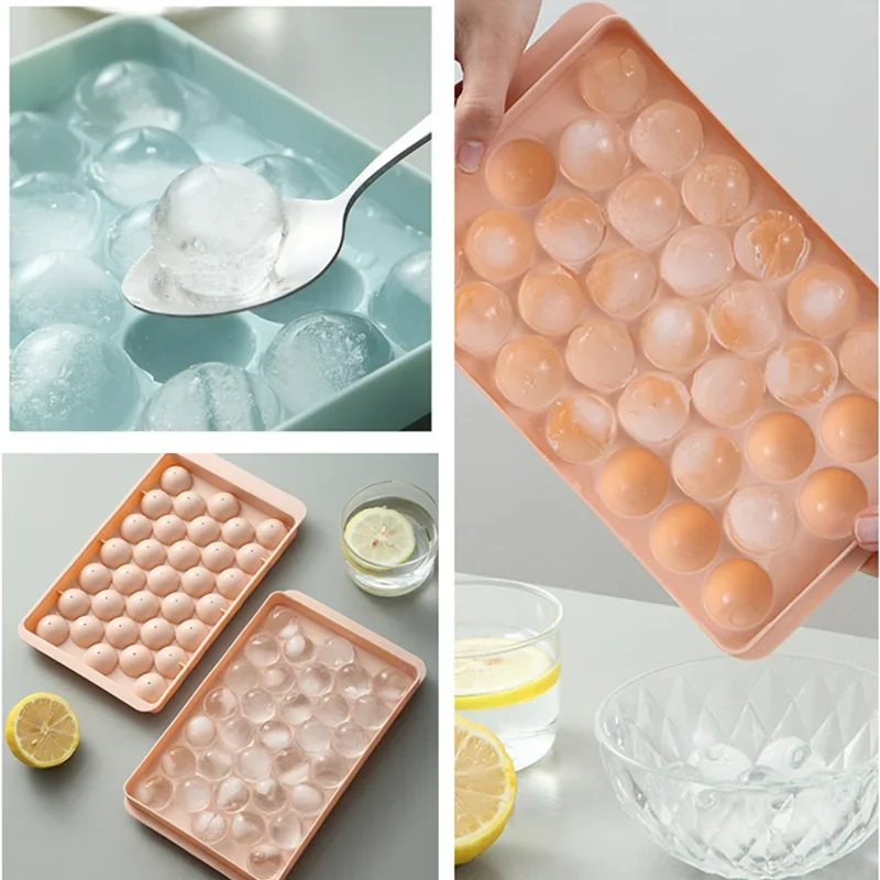 Practical Ice Cube Maker Silicones Mould Honeycomb Ice Cube Tray Magnum Silicone Mold Forms Food Grade Mold for Whiskey Cocktail