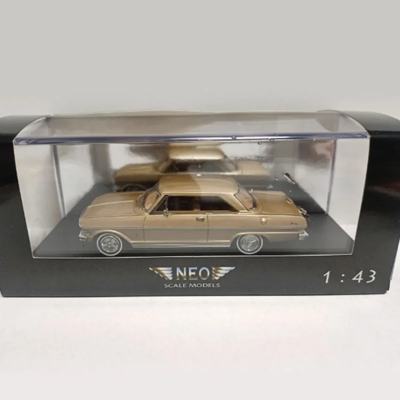 Réplique originale en or Nova SS 1963, échelle 1:43, modèle de voiture jouet en résine, Collection classique, décoration statique