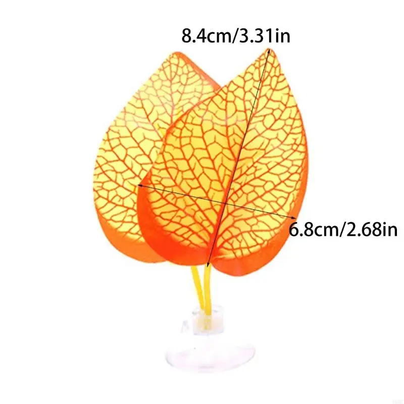 A9BC Betta Fish Leaf Leaf Leav