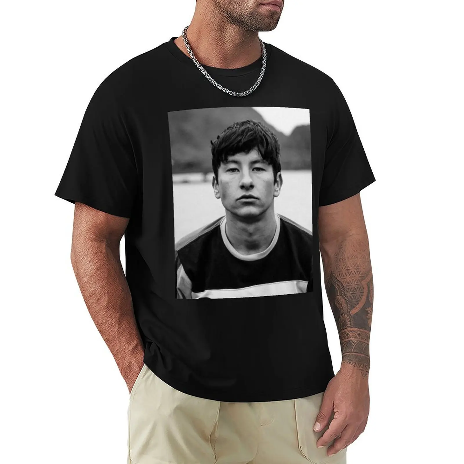 

BAE KEOGHAN T-Shirt korean fashion T-shirts oversize anime Short sleeve tee mens graphic t-shirts funny