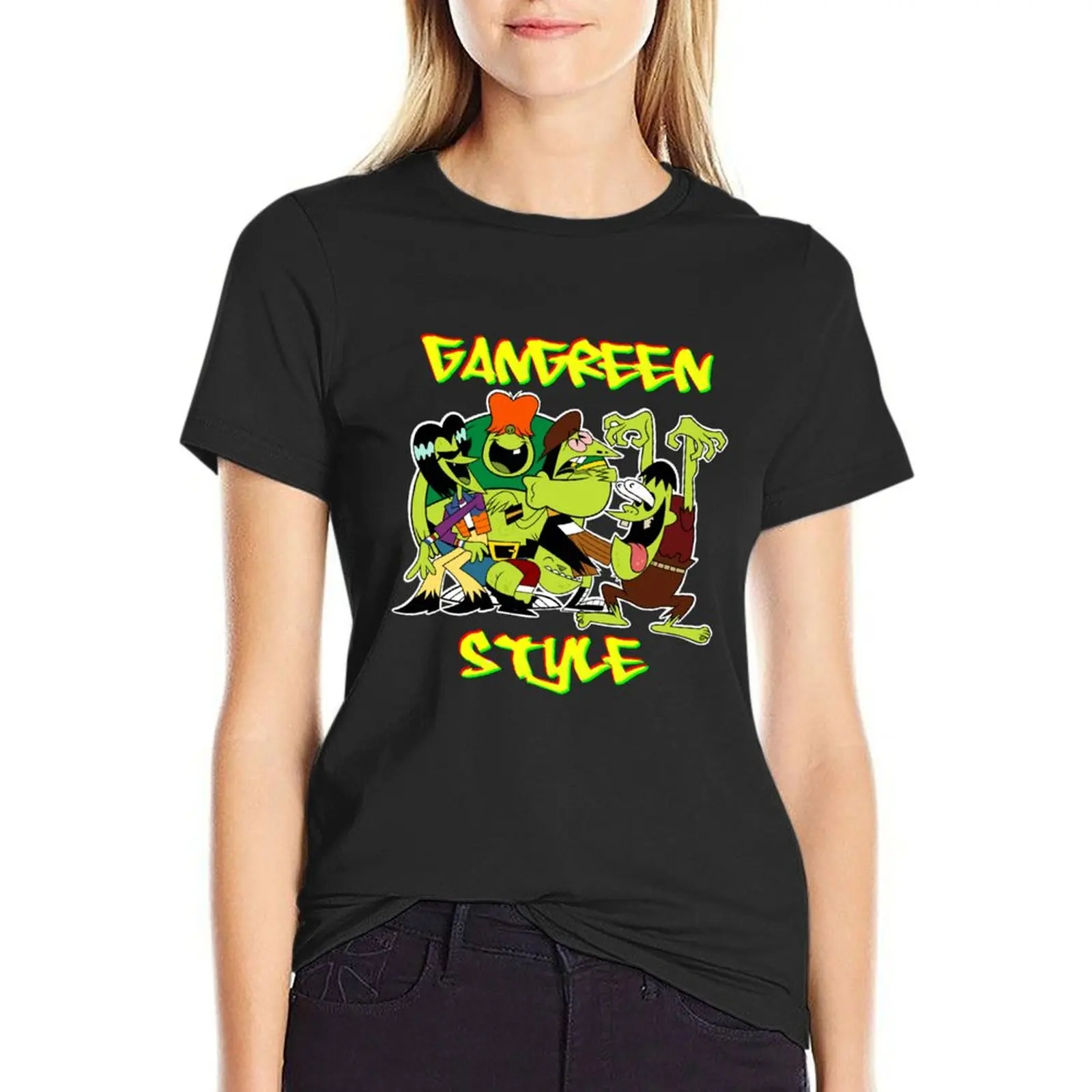 Gangreen Style - Gangreen Gang (In Color) T-Shirt oversized quick drying Women's tops