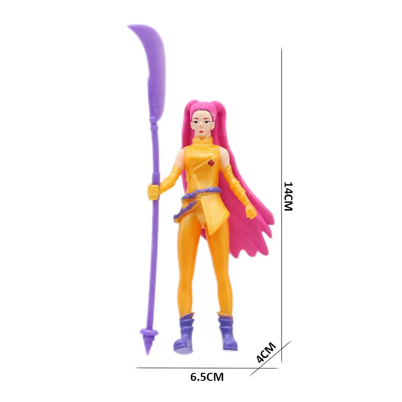 KPop Demon Hunters Team Tiger Anime Collector's Figure pop star Action Figure DIY Mystical Adventure Kawaii K-POP Rumi Mira