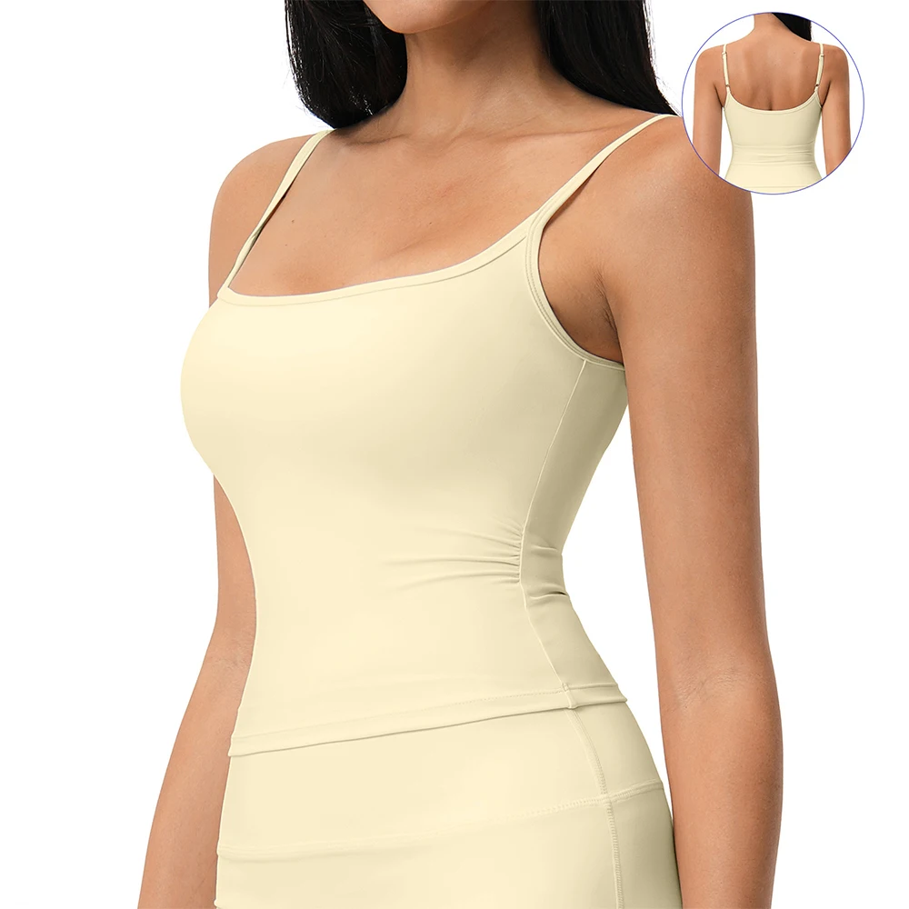 Solid Color Yoga Tank Top Women's Breathable Sports Underwear Shockproof Fitness Yoga Vest Gym Workout Top Female Sports Vest