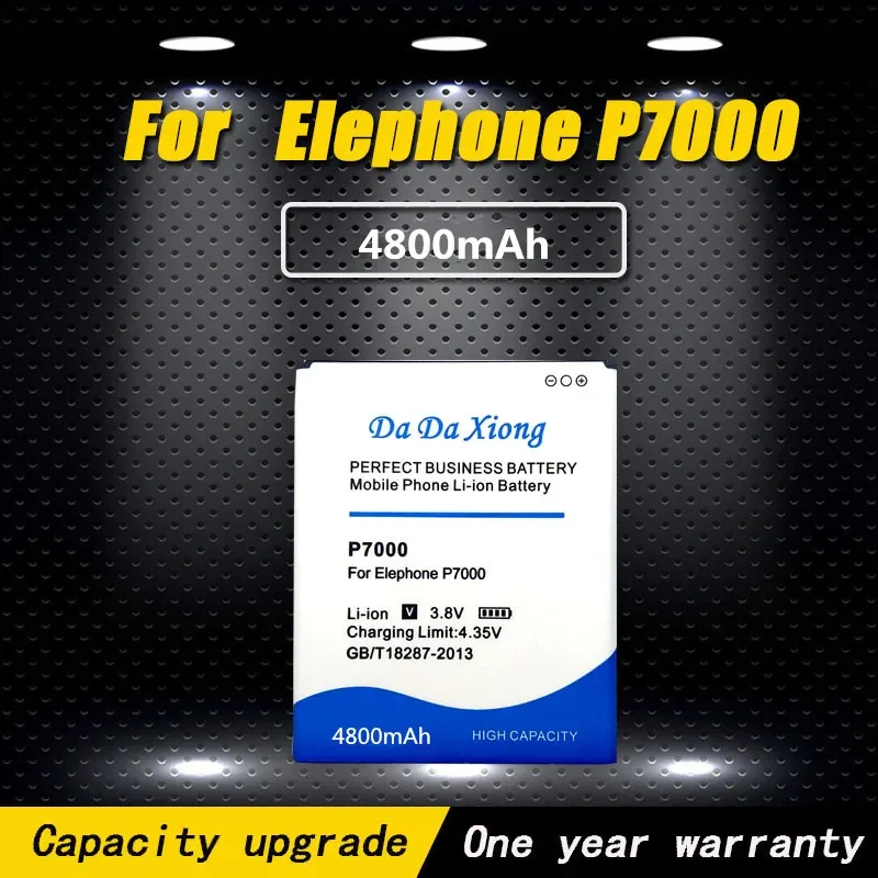 Новый высококачественный литий-ионный аккумулятор для телефона Elephone P7000 емкостью 4800 мАч