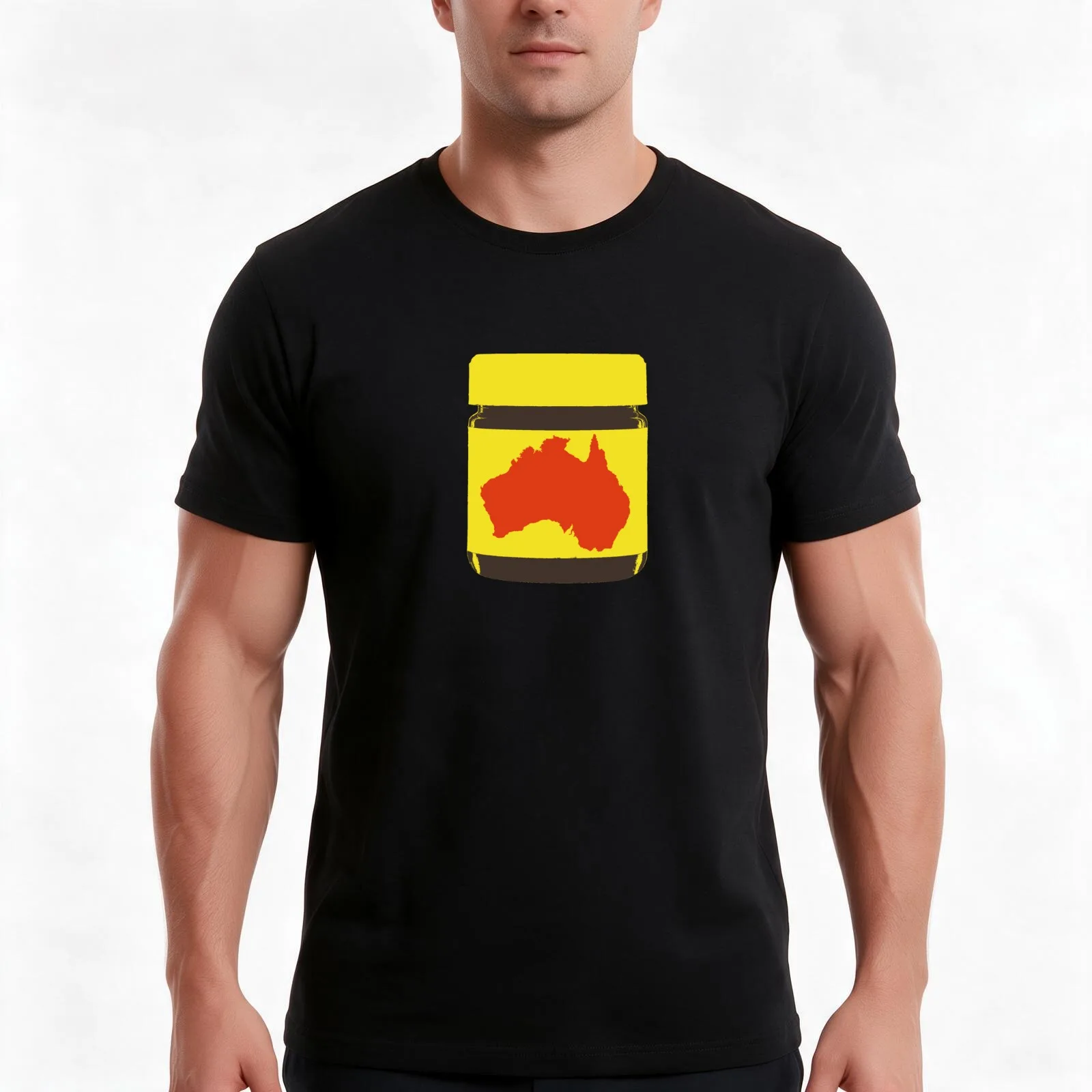 Australia Extract T-Shirt, Summer Casual Cotton Tee, Oversized Streetwear Tops, Vintage Graphic Print, Loose Fit Short Sleeve