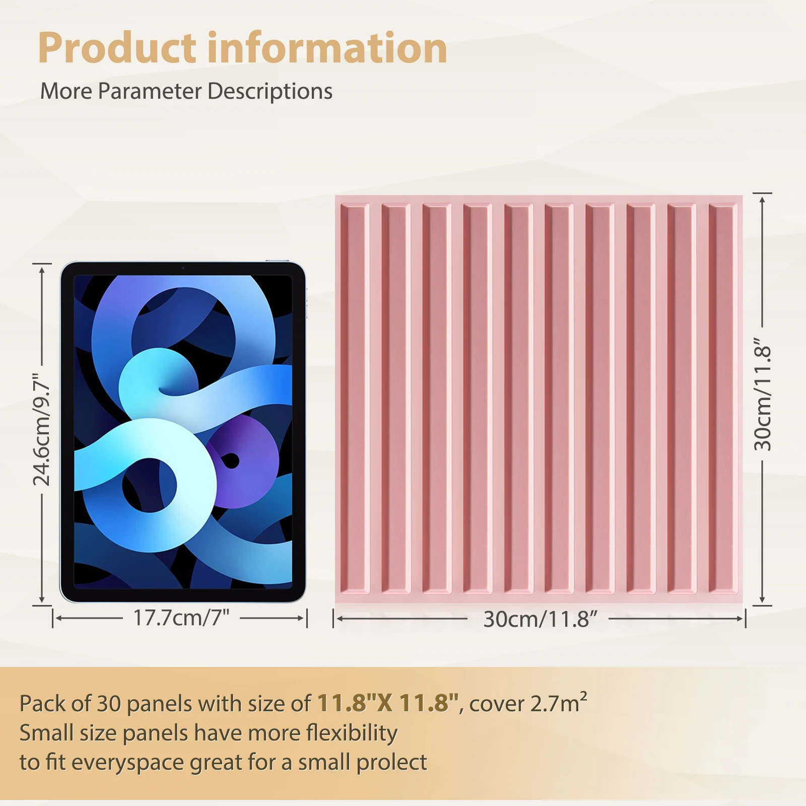 3D wall panels, ideal for interior wall decoration in living rooms, bedrooms, hotels, and offices; adhesive tape included