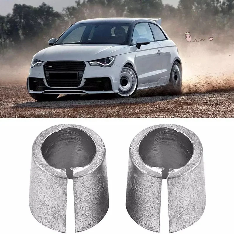 2 Pcs Car Battery Post Adaptors Sleeves Car Battery Terminal Converters Post Adaptors Sleeves Positive Negative Repair Shim