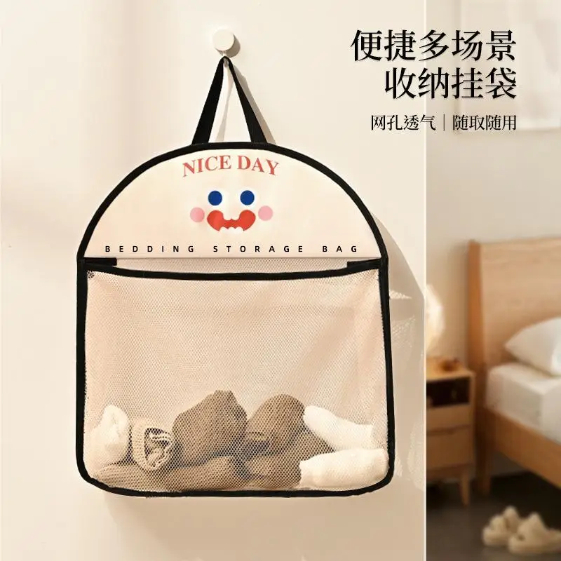 Sundries storage Mesh pocket Underwear socks storage Hanging bag Wardrobe Hanging storage bag Door