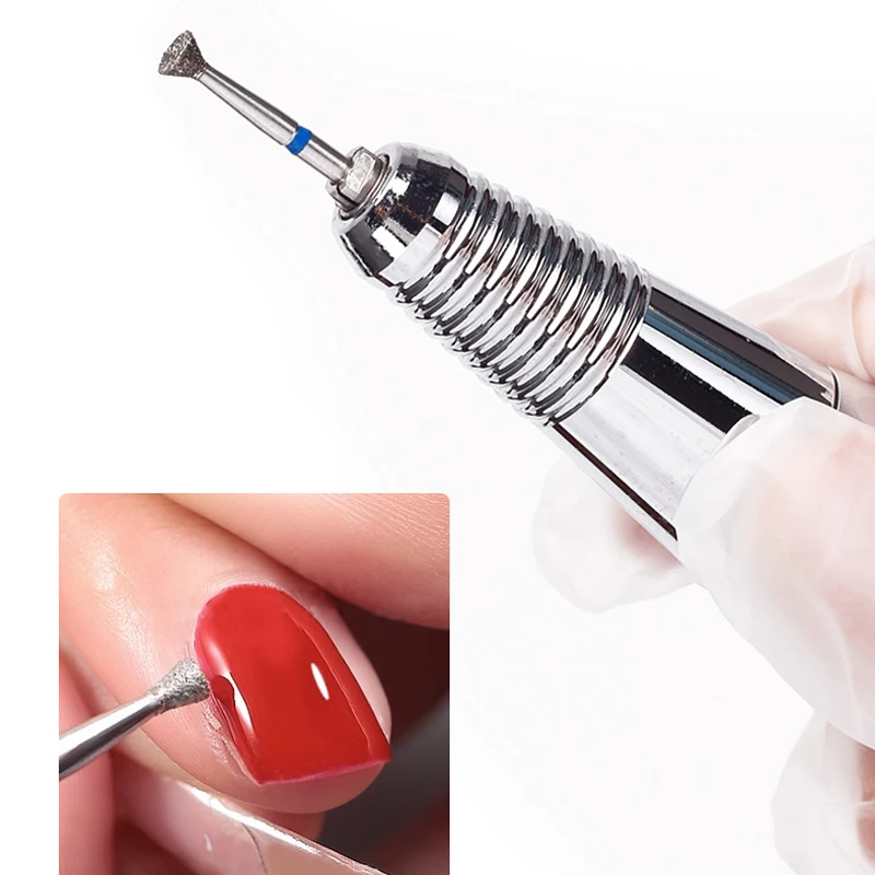 10 szt. Frezów do manicure, elektryczne frezy do paznokci, akcesoria do pedicure, pilnik do paznokci, narzędzie do usuwania żelu i skórek.