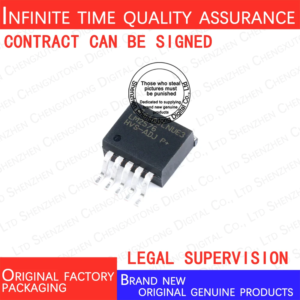 

5pcs/lot LM2576HVSX-ADJ 100% genuine stock in brand new original packaging